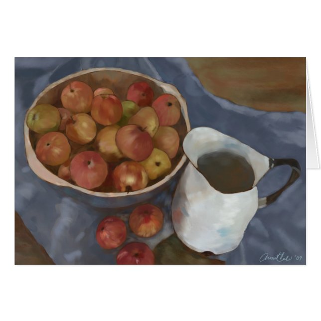 Wild Apples From the Secret Orchard Painting (Front Horizontal)