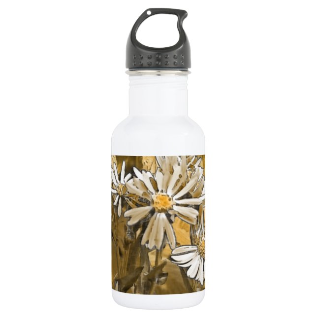 Wild Aster Digital Art 532 Ml Water Bottle (Front)