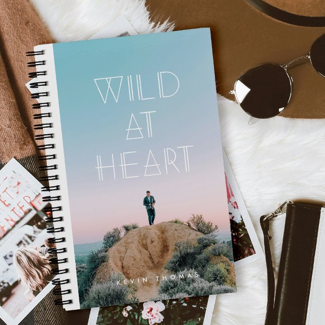 Wild at Heart Geometric Typography Photo Journal (Creator Uploaded)