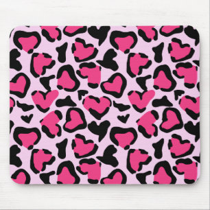 Wild at Heart Leopard Mouse Mat