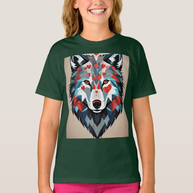 "Wild at Heart: Wolf Love" T-Shirt (Front)