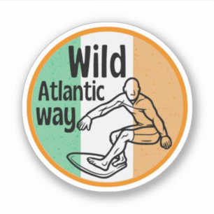 wild Atlantic Way - surfing Irish Tourism trial