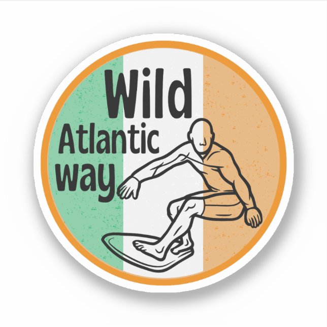 wild Atlantic Way - surfing Irish Tourism trial (Front)