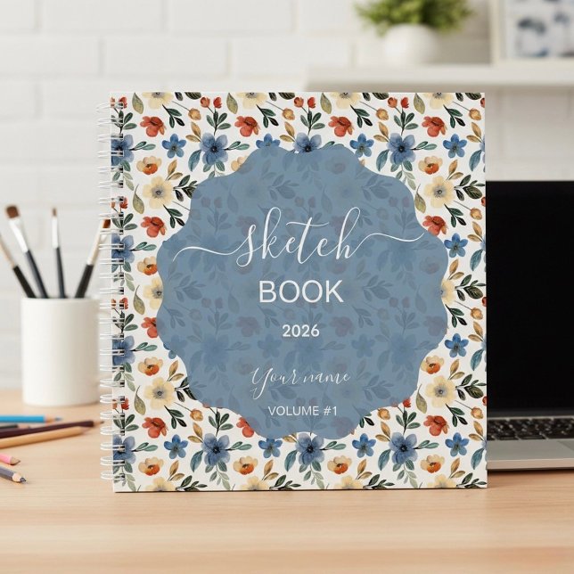 Wild Autumn Flowers Notebook (Creator Uploaded)