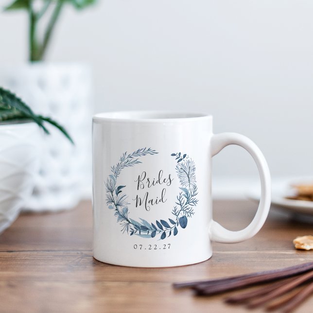 Wild Azure Bridesmaid Coffee Mug (Creator Uploaded)