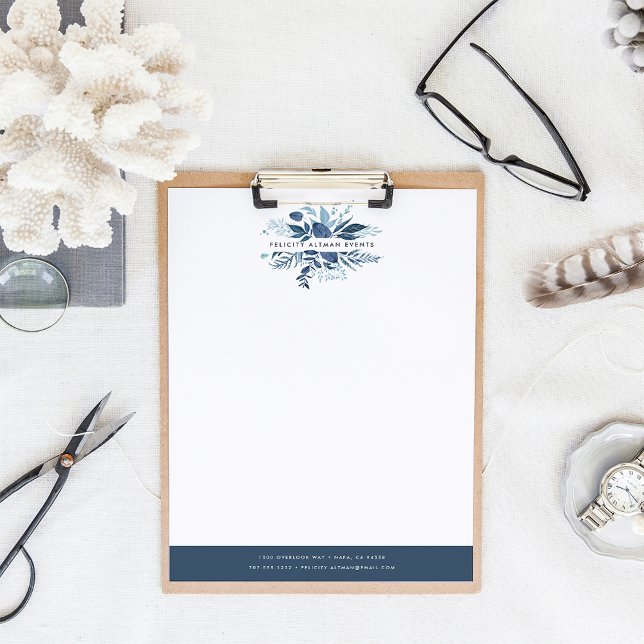 Wild Azure Logo Custom Letterhead (Creator Uploaded)