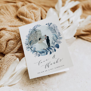 Wild Azure   Wedding Photo Thank You