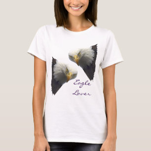 Wild Bald Eagle EAGLE LOVER T-shirts
