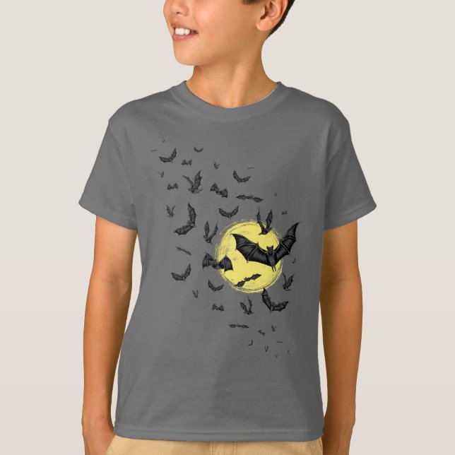 Wild Bat Swarm T-Shirt (Front)