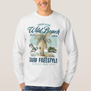 Wild Beach Surf Freestyle T-Shirt