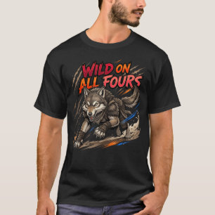 Wild Beast Motion Wolf Street T-Shirt