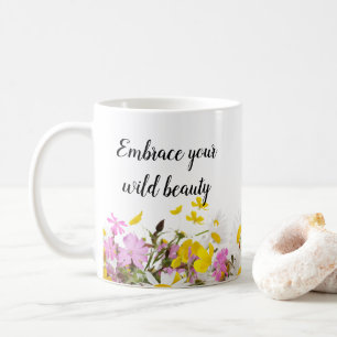 Wild Beauty Floral Mug
