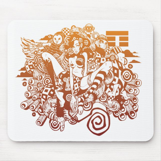 WILD BEAUTY MOUSE MAT (Front)
