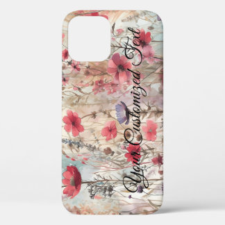 Wild Beauty Woven: Fashioned by Wildflowers iPhone 12 Case
