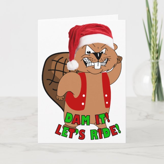 Wild-Beavers Christmas Cards (Front)