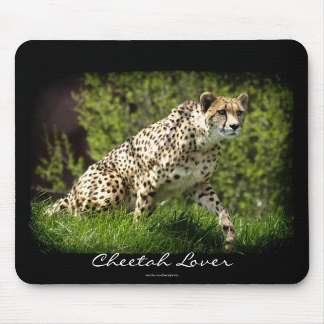 Wild Big Cats Animal-lover Design Mouse Mat (Front)