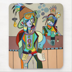 "Wild Bill" by Ruchell Alexander Mouse Mat