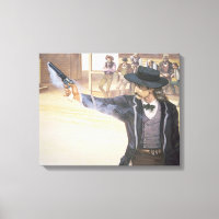 'Wild Bill' Hickok (1837-76) demonstrates his mark