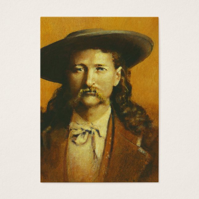 Wild Bill Hickok ACEO Business Card (Front)