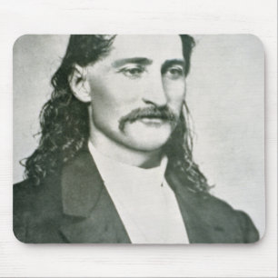 'Wild Bill' Hickok (b/w photo) Mouse Mat