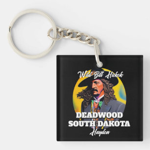 Wild Bill Hickok Deadwood Key Ring