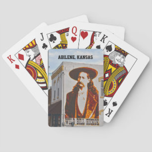 Wild Bill Hickok Mural, Abilene, Kansas Playing Cards