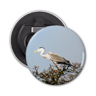 WILD BIRD HERON BOTTLE OPENER