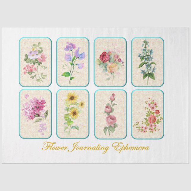 Wild Bird Series Design 10 Tissue Paper (Front)