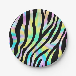 Wild Birthday party Zebra Birthday Paper Plates