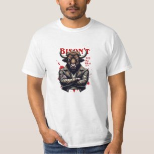 Wild Bison Gift T-Shirt