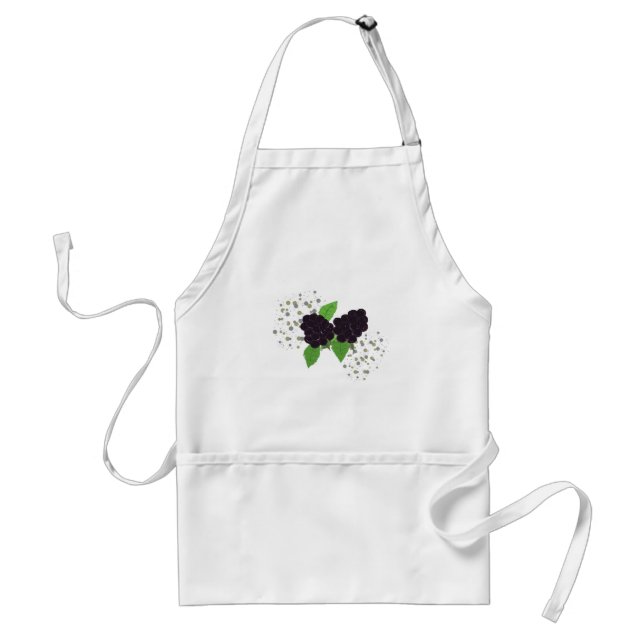 Wild Blackberries Standard Apron (Front)