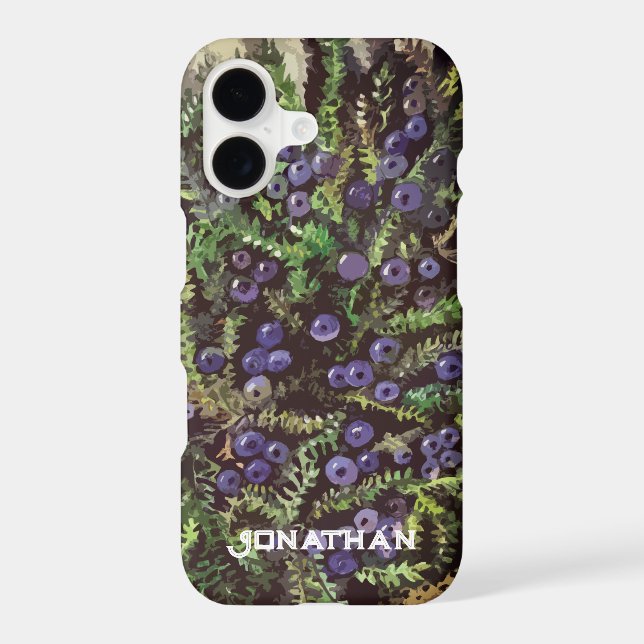 Wild blue crowberries  (Back)