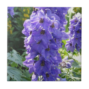 Wild Blue Foxglove Tile