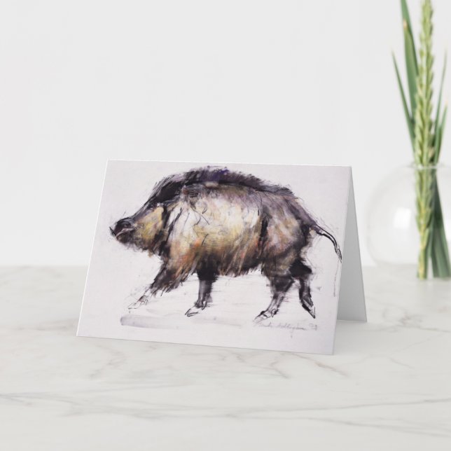 Wild Boar 1999 Card (Front)