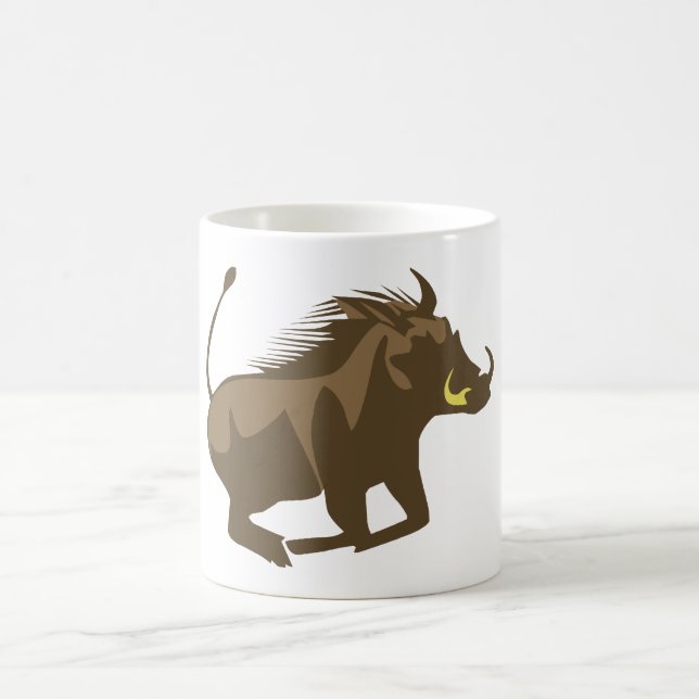 wild boar coffee mug (Center)