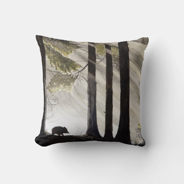 Wild Boar Cushion (Front)