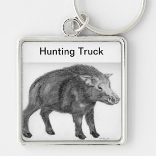 Wild Boar, Defensive Stance Key Ring