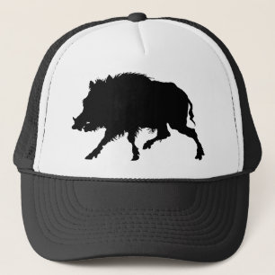 Wild Boar From Antique German Engraving Trucker Hat