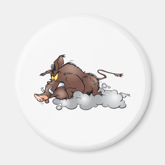 Wild Boar Magnet (Front)