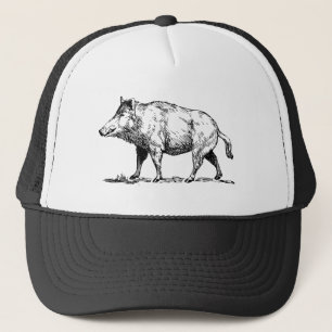 Wild Boar / Wildschwein Trucker Hat
