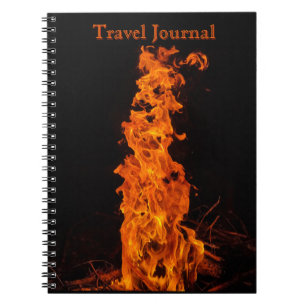 Wild Bonfire Night Photography Travel Notebook