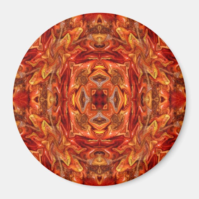 Wild bowl of apples... magnet (Front)