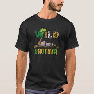 Wild Brother Birthday Zoo Field Trip Squad Matchin T-Shirt