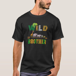 Wild Brother Birthday Zoo Field Trip Squad Matchin T-Shirt