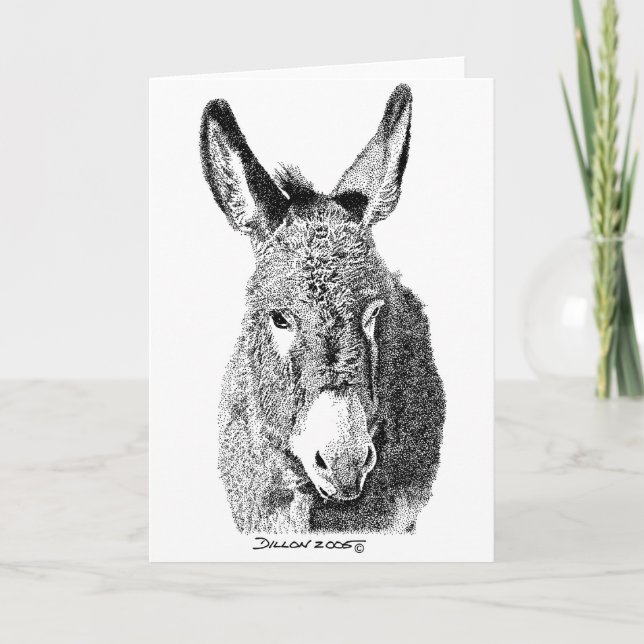 Wild Burro Card (Front)