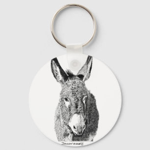 Wild Burro Key Ring