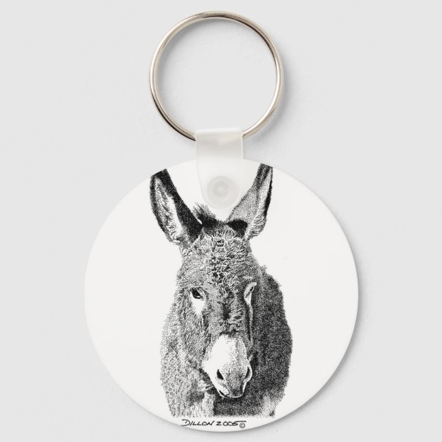 Wild Burro Key Ring (Front)