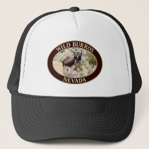 Wild Burros / Donkeys of Nevada Trucker Hat