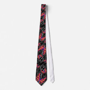 Wild Butterfly Flip Design, Wild Butterfly Flip... Tie