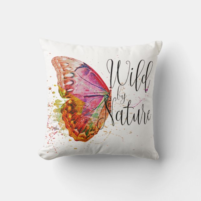 Wild by nature cushion (Front)
